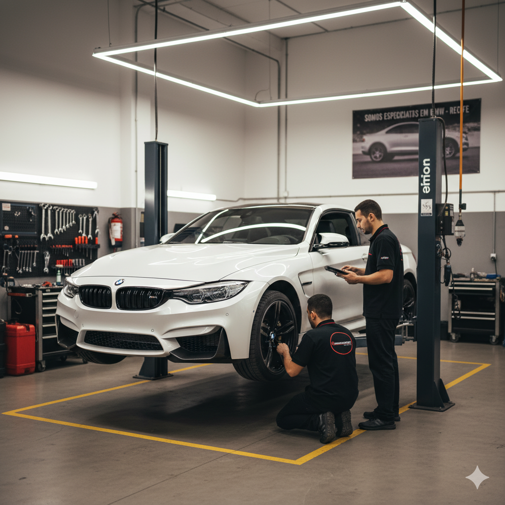 Somos Oficina Especialista em BMW em Recife: Cuidado, Tecnologia e Confiança